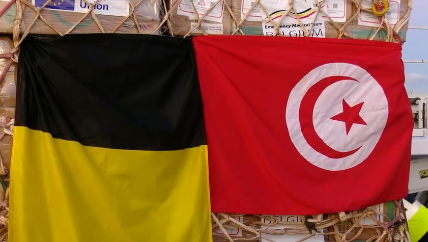فيديو/ تونس تتسلّم دفعة تكميلية من التجهيزات الطبية من بلجيكا