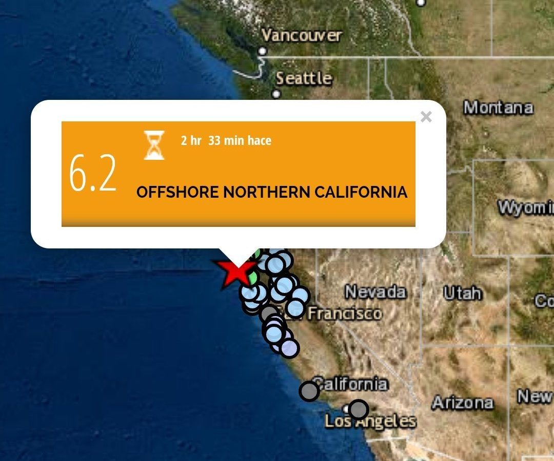 شاهد الفيدو/ زلزال يضرب كاليفورنيا