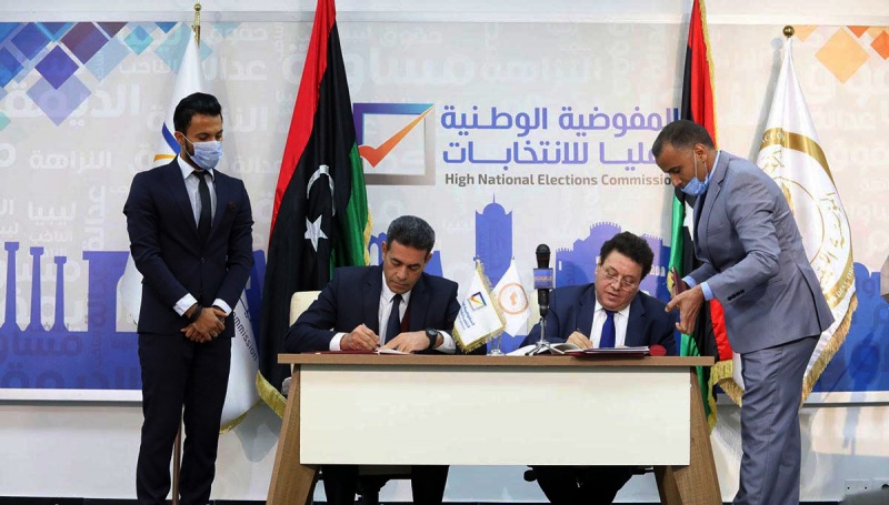 ليبيا/ مفوضية الانتخابات تقترح تأجيل يوم الاقتراع