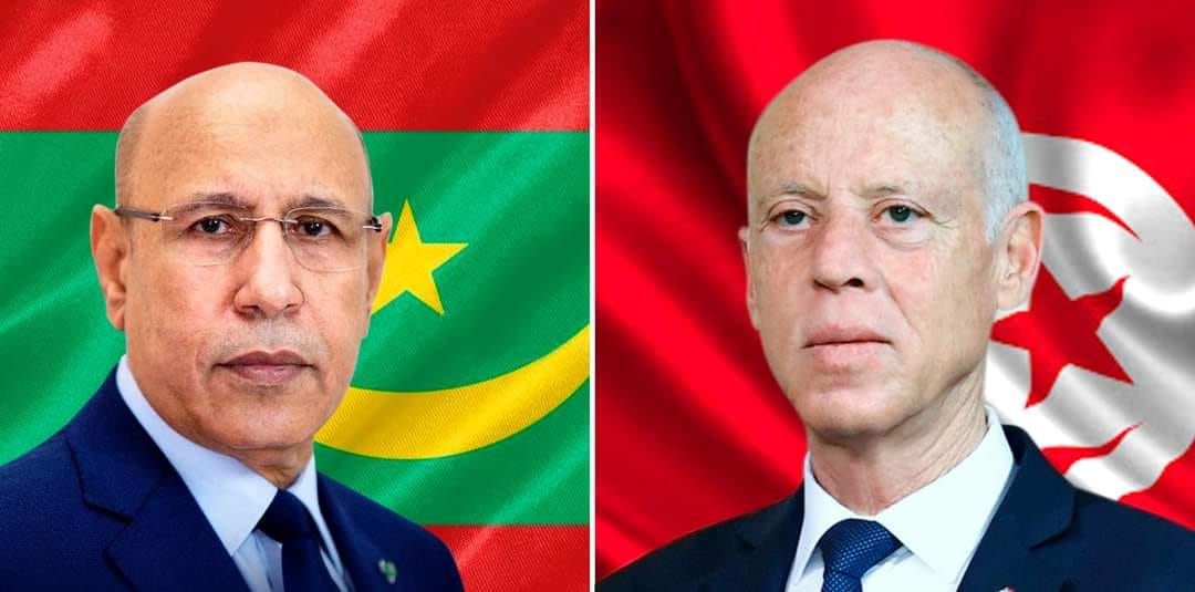 سعيّد يستدعي الرئيس الموريتاني لزيارة تونس