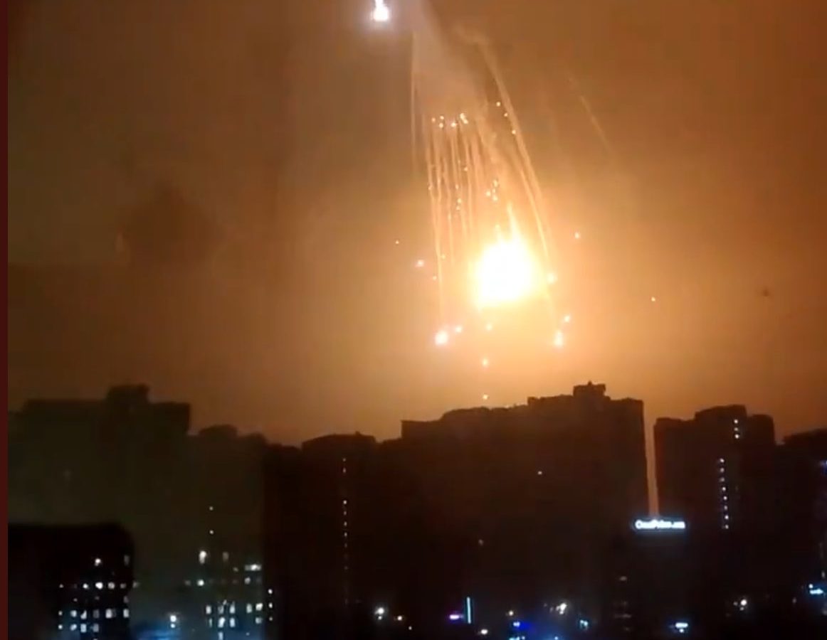 روسيا تقصف العاصمة الأوكرانية بالصواريخ (فيديو)