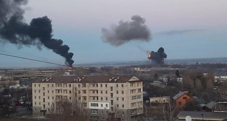 أوكرانيا/ قتلى في قصف روسي على مركز تجاري