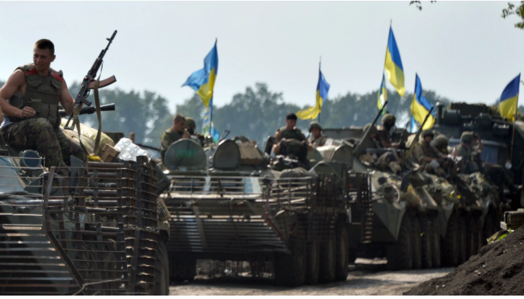 القوات الأوكرانية تستعيد بلدة قرب العاصمة