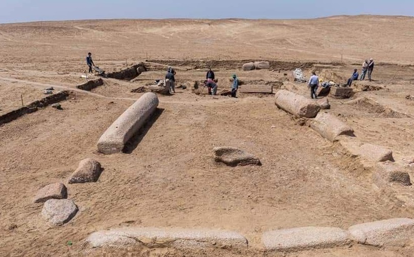 الكشف عن بقايا معبد زيوس في مصر