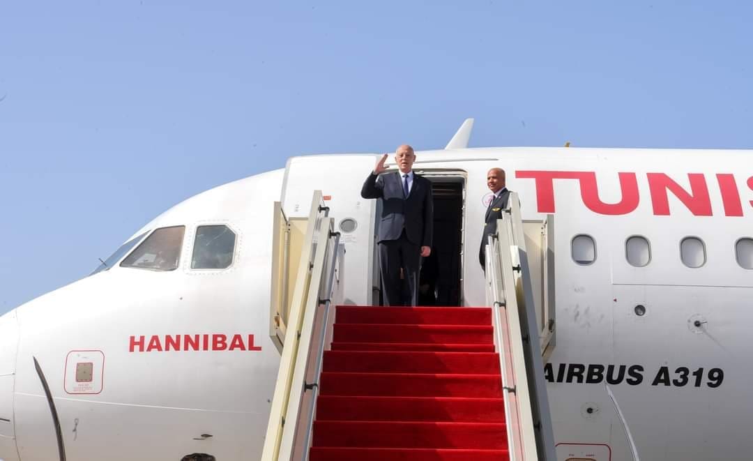 في ظل ظروف الخطوط التونسية الصعبة/ سعيّد يستغل طائرة الشركة ويغفل على الطائرة الرئاسية
