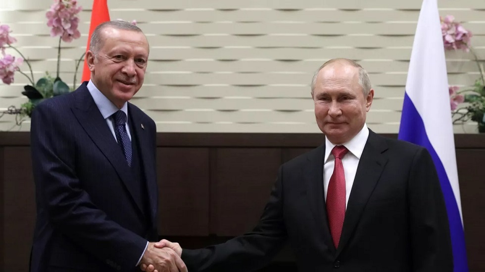 بموجب إتفاق بين بوتين وأردوغان/ تركيا تقتني الغاز الروسي بالروبل