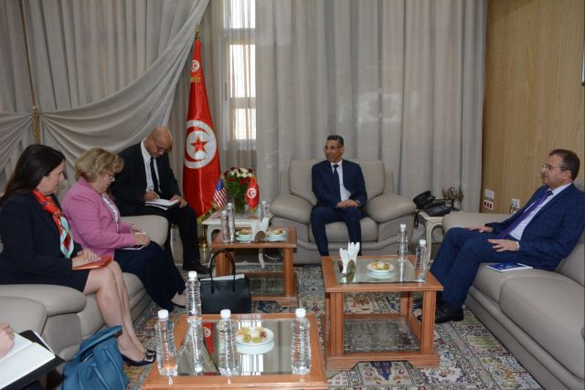 بحث التعاون الأمني بين تونس والولايات المتحدة