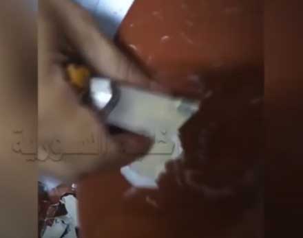 سوريا/ مصادرة مخدرات مصنعة على شكل صحون فخارية (فيديو)