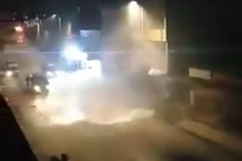 حي التضامن/ احتجاجات ليلية ومواجهات مع الأمن (فيديو)