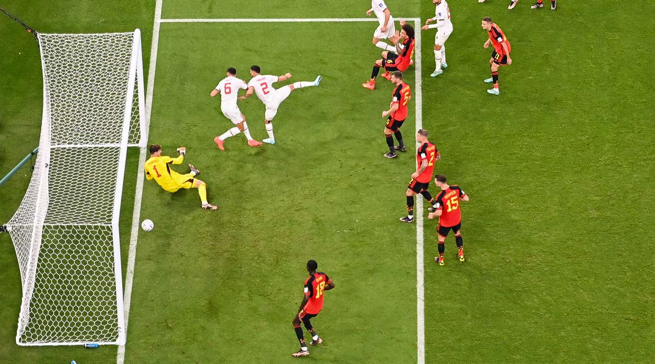 كأس العالم/ المغرب تضع قدما في الدور الثاني على حساب بلجيكا (صور)