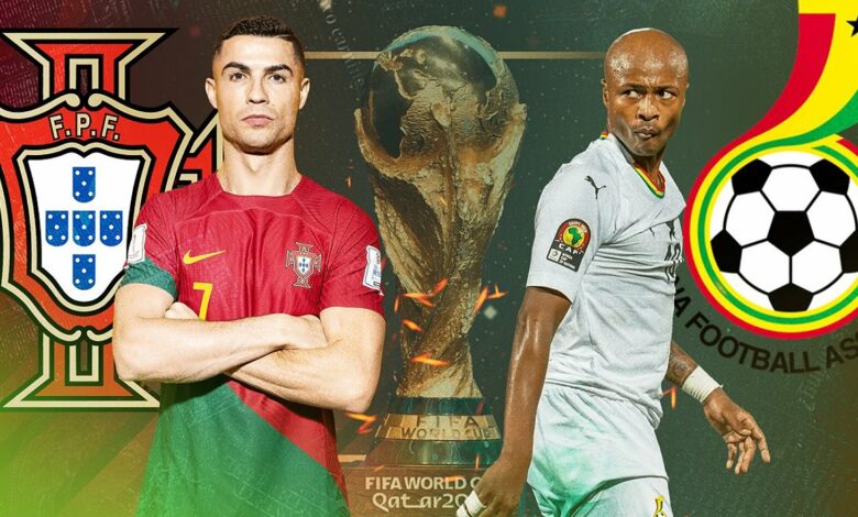 كأس العالم/ البث المباشر لمواجهة غانا والبرتغال