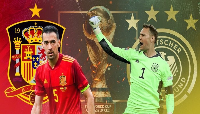كأس العالم/ تابع البث المباشر لمباراة إسبانيا وألمانيا