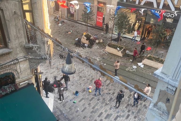 إسطنبول/ قتلى وجرحى بانفجار وسط شارع سياحي (فيديوهات)