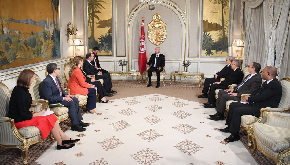 مسؤولون أمريكيون في تونس استعدادا لزيارة سعيد إلى واشنطن