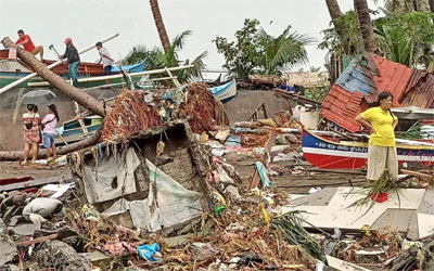 الفلبين/ 25 قتيلا و26 مفقودا بسبب الفيضانات