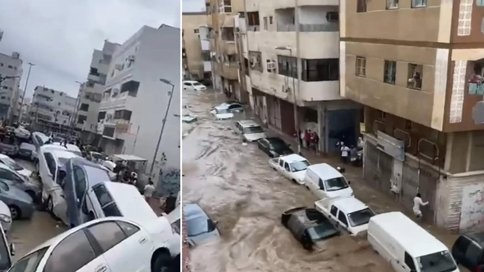 فيديو/ السيول تجتاح مكة المكرّمة