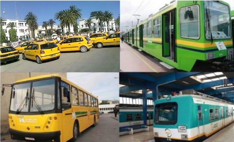 شلل في حركة النقل العمومي بتونس الكبرى