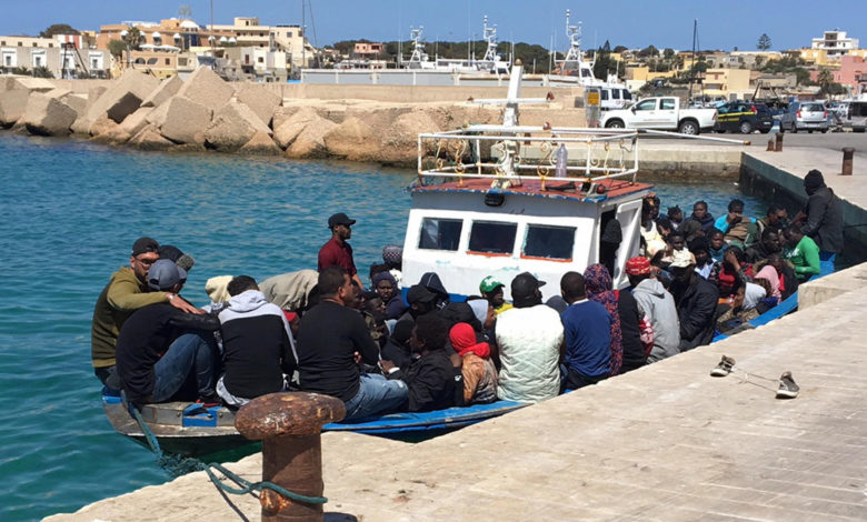 عدد “الحارقين” التونسيين الذين وصلوا إلى إيطاليا في 2023