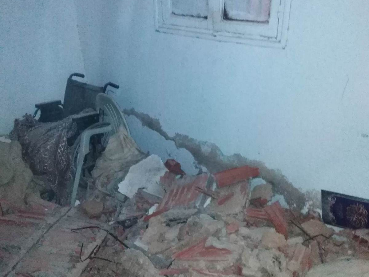 جمال / ضحية في سقوط سقف منزل على عائلة ( صور لـ”تونس الان”)