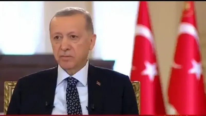 اردوغان شاحب الوجه