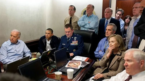 لم تسبق رؤيتها/ صور من داخل البيت الأبيض يوم مقتل بن لادن