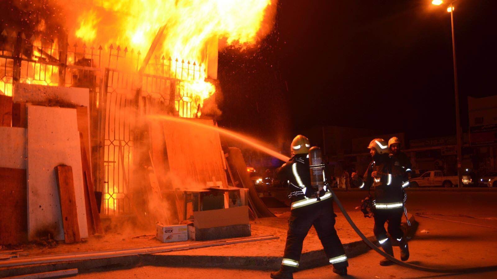 حمام الأنف/ اندلاع حريق في مقر الكنام