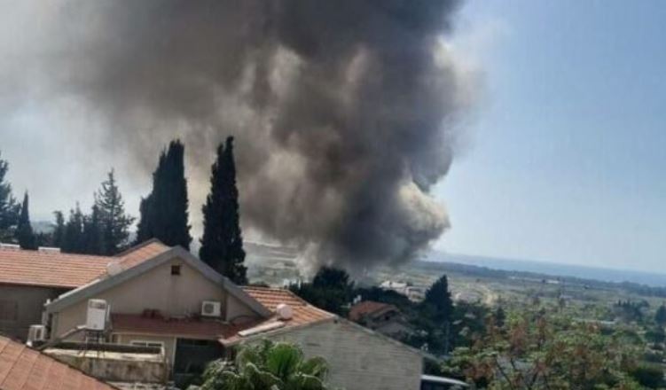 صور/ إطلاق 15 صاروخا من جنوب لبنان واستنفار في إسرائيل