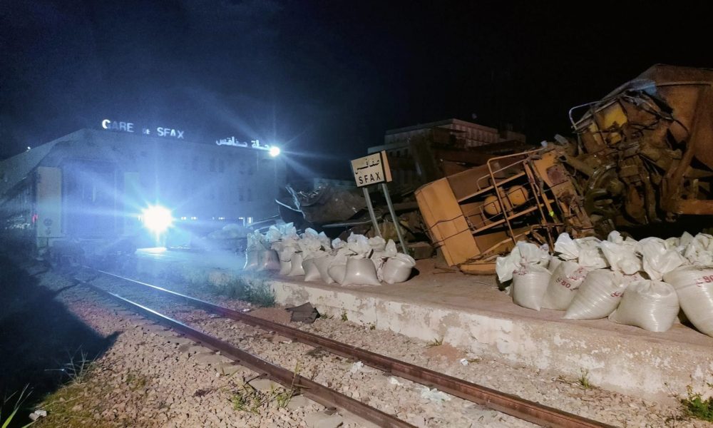حادث قطار نقل الحبوب/ الكشف عن تقرير لجنة التحقيق