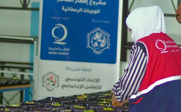58 ألف وجبة إفطار من قطر الخيرية بهذه الولايات