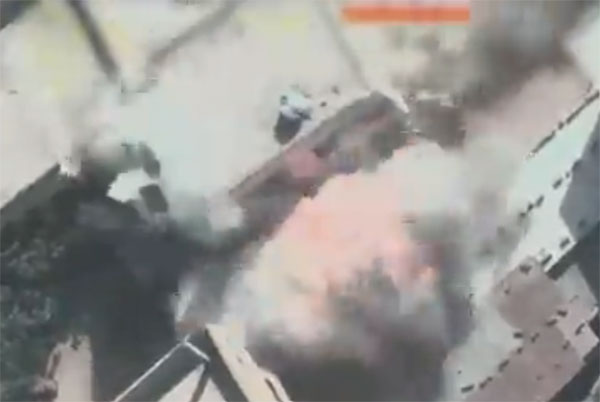 بالفيديو/ مقتل قيادي بالجهاد الإسلامي في غارة إسرائيلية