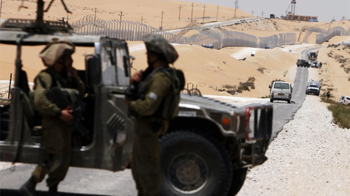 عاجل / مقتل جنديين إسرائيليين و”مسلح” في اشتباك على الحدود مع مصر
