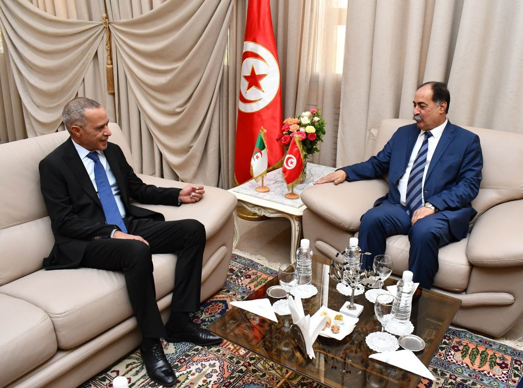 الفقي مع سفير الجزائر
