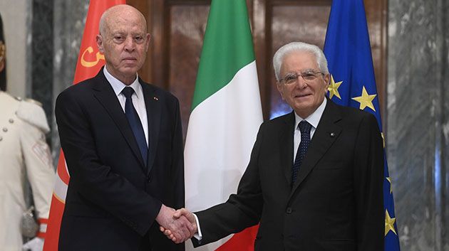 سعيّد يلتقي الرئيس الإيطالي (فيديو)