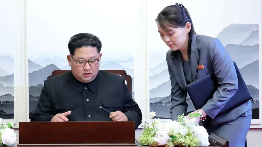 شقيقة زعيم كوريا