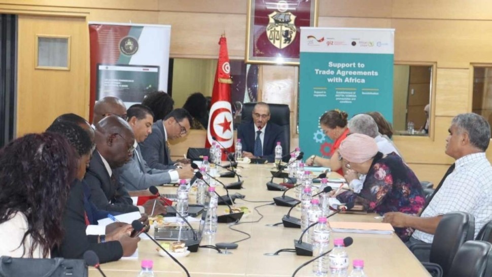 وفد عن الأمانة العامة لمنطقة التبادل الحر الأفريقية يزور تونس