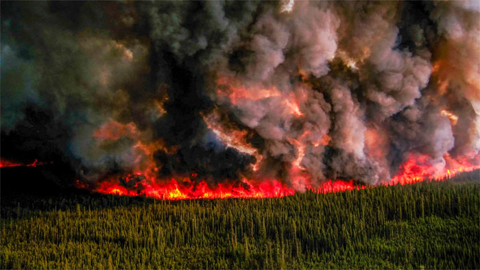 كندا/ إعلان حالة الطوارئ بسبب الحرائق