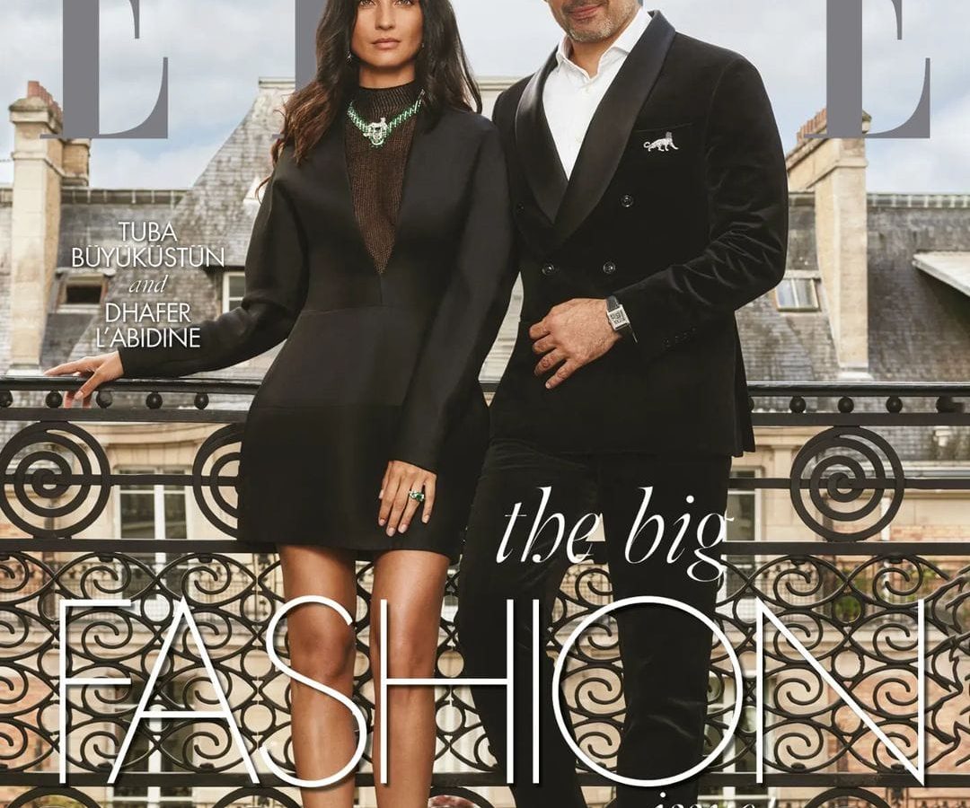ظافر العابدين والنجمة التركية توبا بويوكستون على غلاف Elle Arabia ( صور)