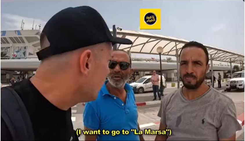 يوتيوبر أمريكي يفضح التونسيين والسبب تاكسي ( فيديو)