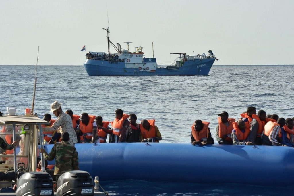 حصار بحري الهجرة ايطاليا
