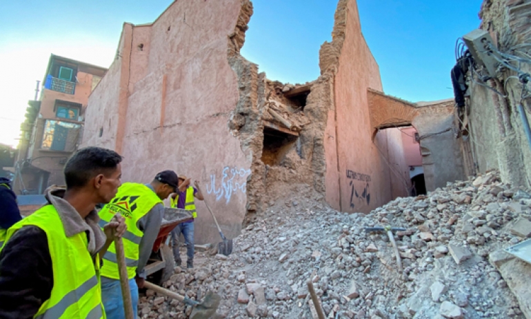 زلزال المغرب/ عدد الضحايا يتجاوز الـ 2000