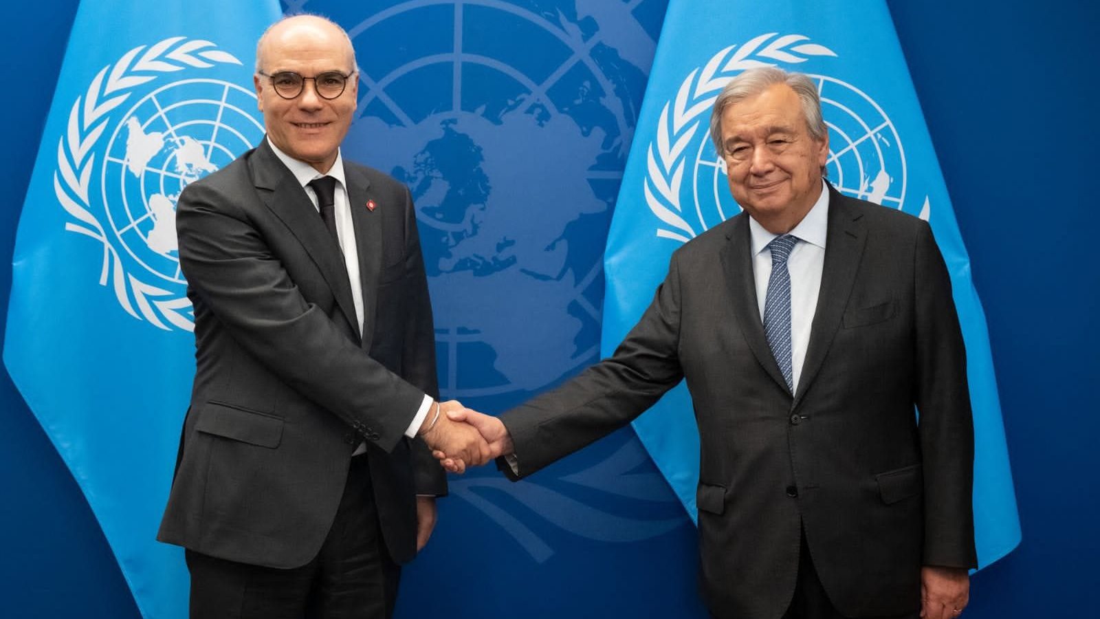في لقائه بعمار/ الامين العام للامم المتحدة يجدد دعمه لتونس