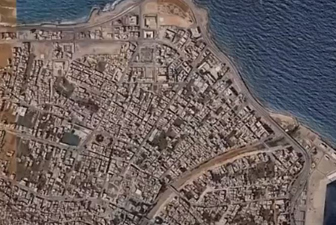 شاهد/ مدينة درنة الليبية قبل وبعد الإعصار