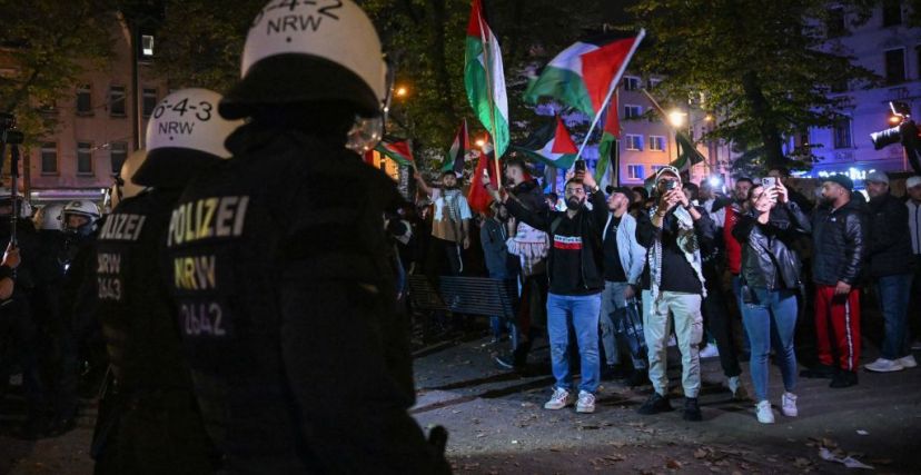 إصابة أكثر من 100 شرطي ألماني في احتجاجات مؤيدة لفلسطين