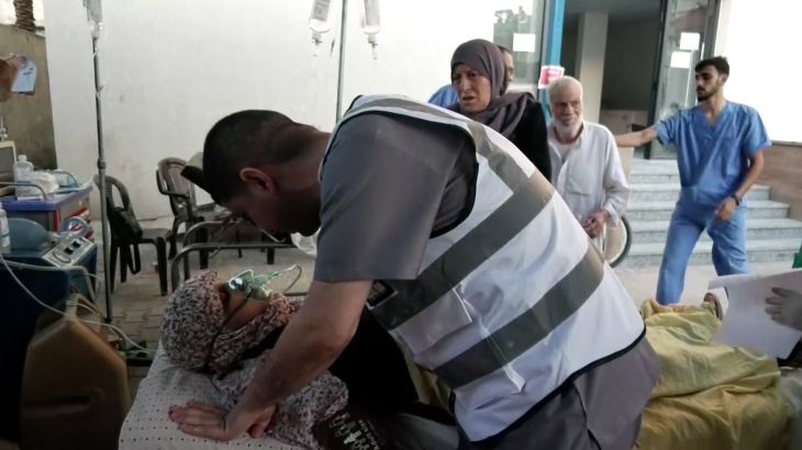 انهيار المنظومة الصحية في غزة