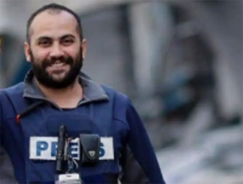 شاهد آخر ما نشره صحفي قبل مقتله جنوب لبنان