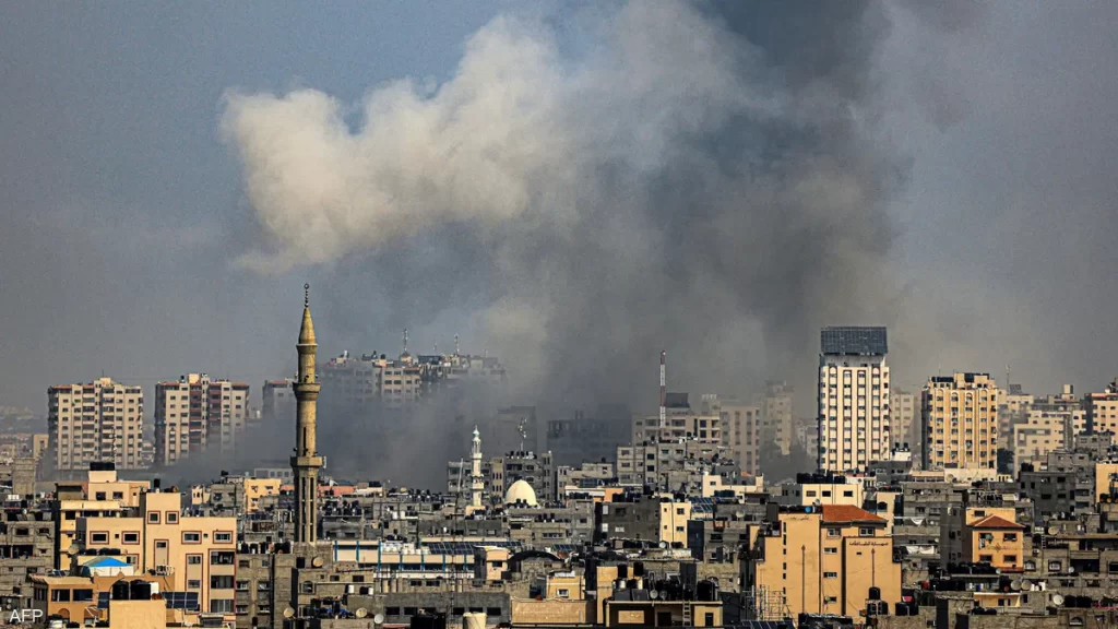هجوم اسرائيلي على قطاع غزة