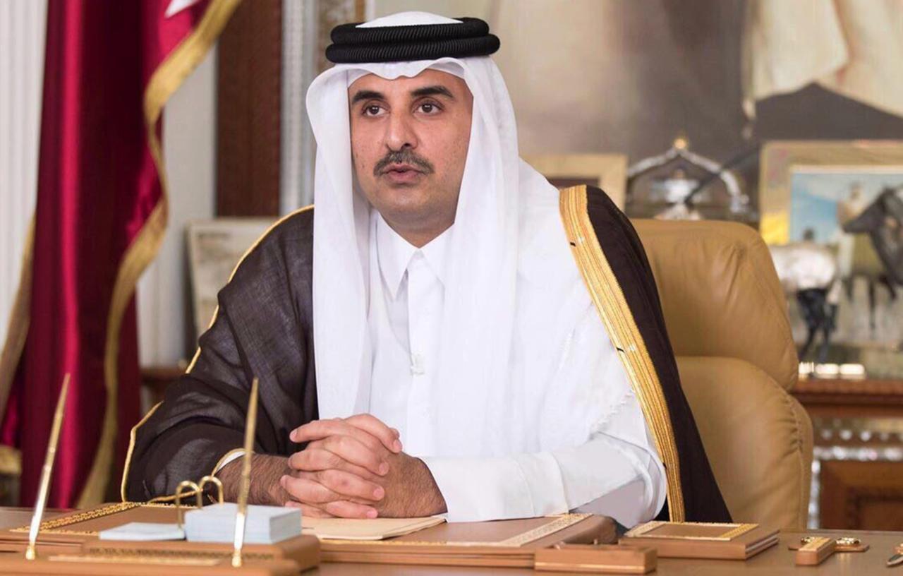 أمير قطر: عدوان إسرائيل الغاشم لا يخدم تحقيق السلام
