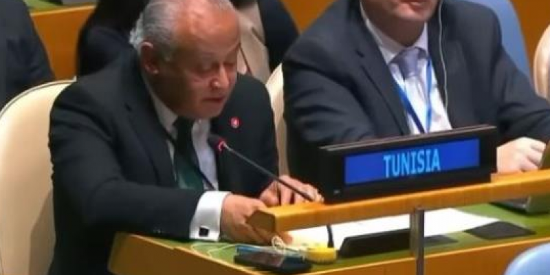 ممثل تونس لدى الأمم المتحدة: اعتماد قرار وقف إطلاق النار بغـ.ـزة مهم ولكن..