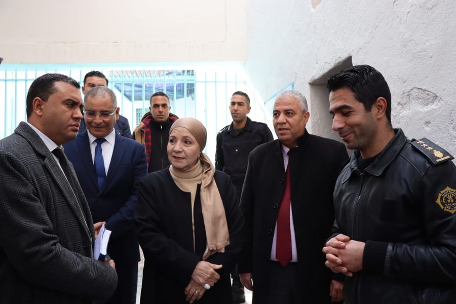 وزيرة العدل في زيارة غير معلنة إلى سجن باجة