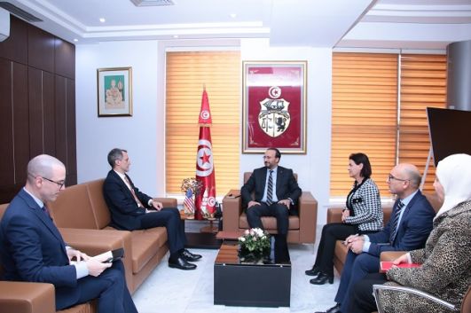 اتفاق بين وزارة تكنولوجيات الاتصال والسفارة الأمريكية بتونس